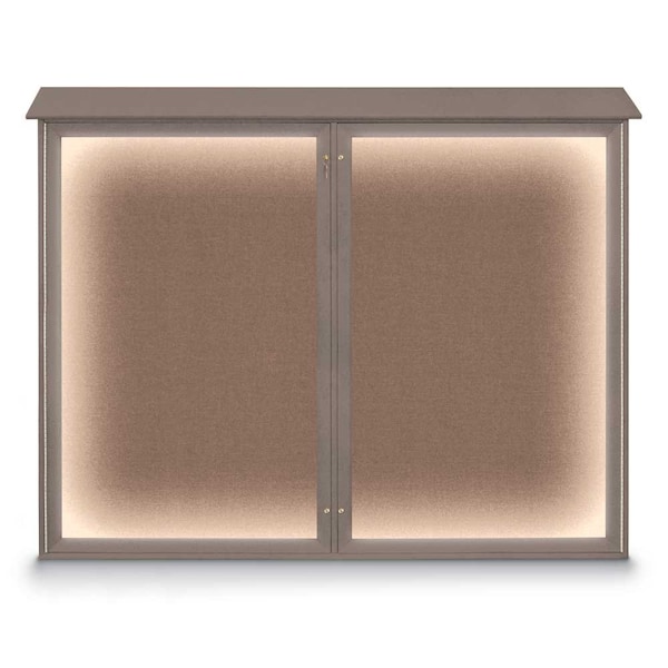 Triple Door Enclosed Indoor Letterboard